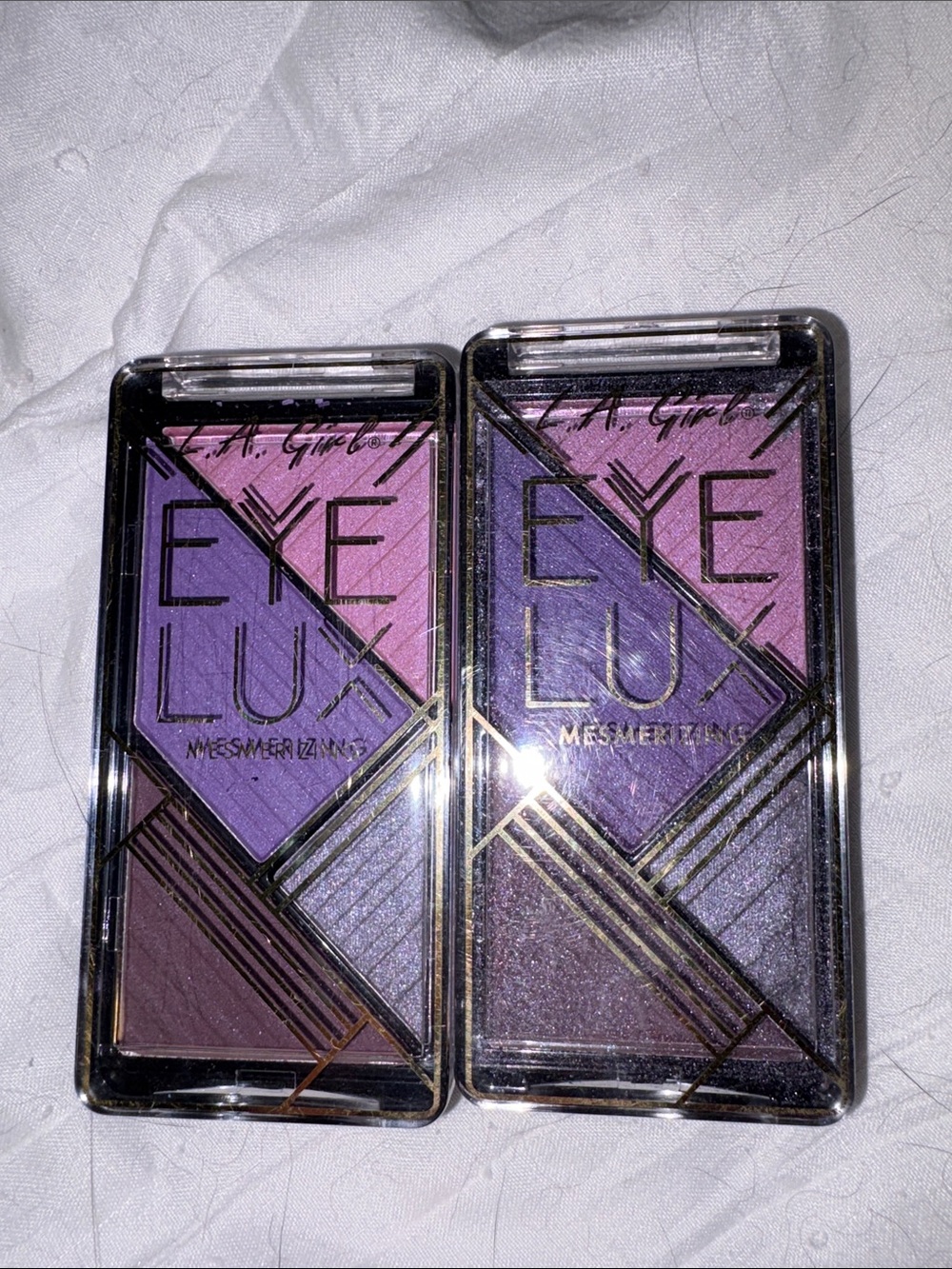 LA Girl Eye Lux Mesmerizing Eyeshadow Palette - qty 2 in “glamorize”